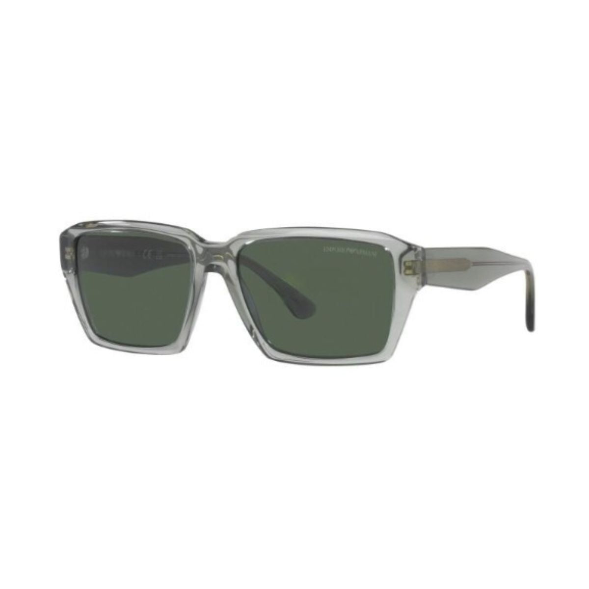 "Shop Emporio Armani 4186 5362/71 men's rectangle UV protection sunglasses - stylish and lightweight at Optorium"