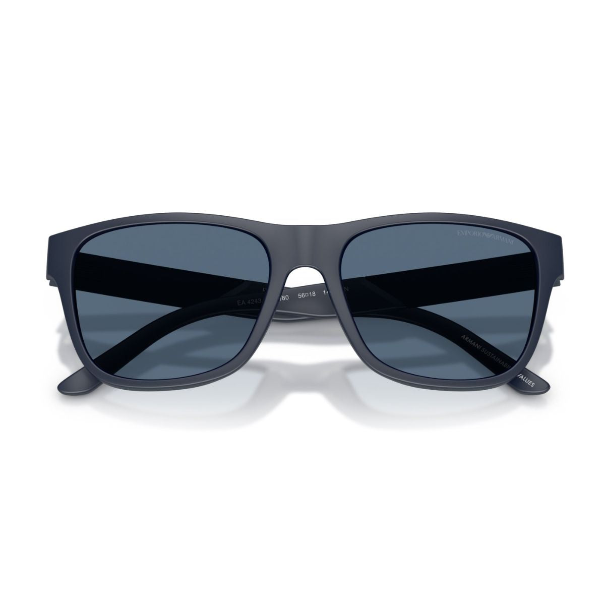 Emporio Armani EA4243 Trendy Designer Shades with Dark Blue UV Protection