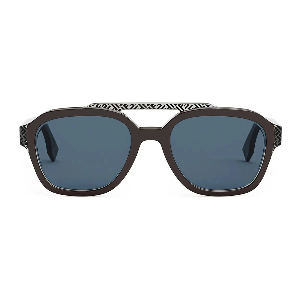 Fendi Sunglass FE40076U 50V brown square frame for men at Optorium