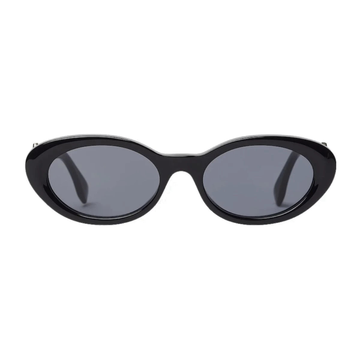 Fendi FE40140U 01A black oval women sunglasses full frame at Optorium