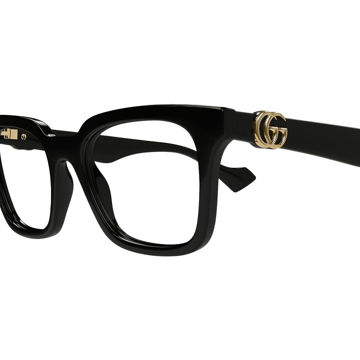 Gucci GG1728O 001 cat-eye frame – stylish black optical frame for women. Elevate your look with designer eyewear online at Optorium.