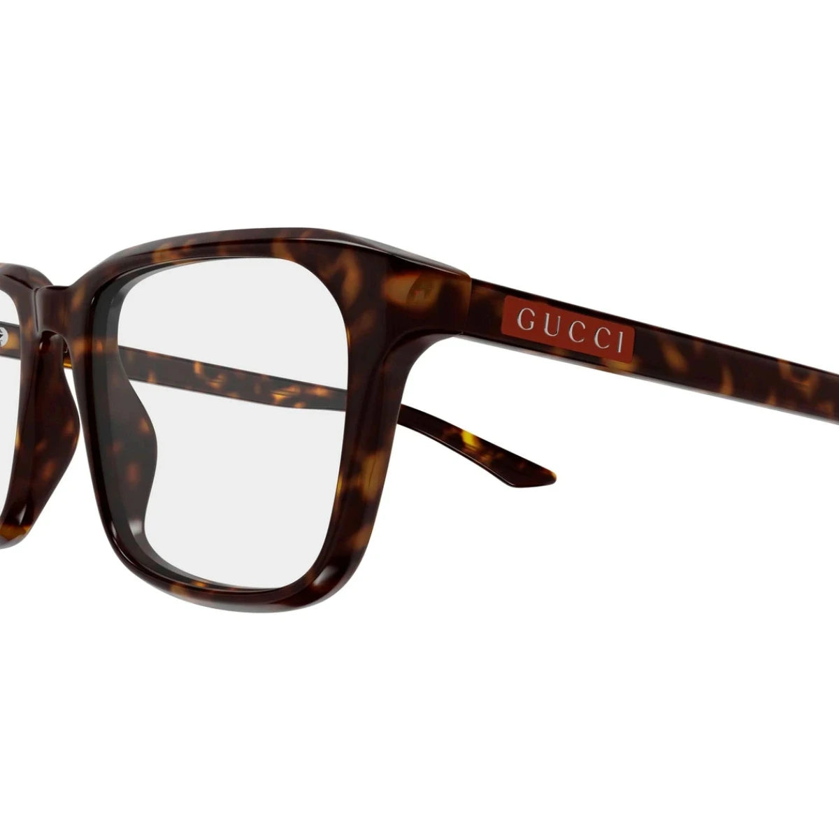 gucci eyeglasses GG2081O 006 Men’s havana square shaped designer eyewear at Optorium