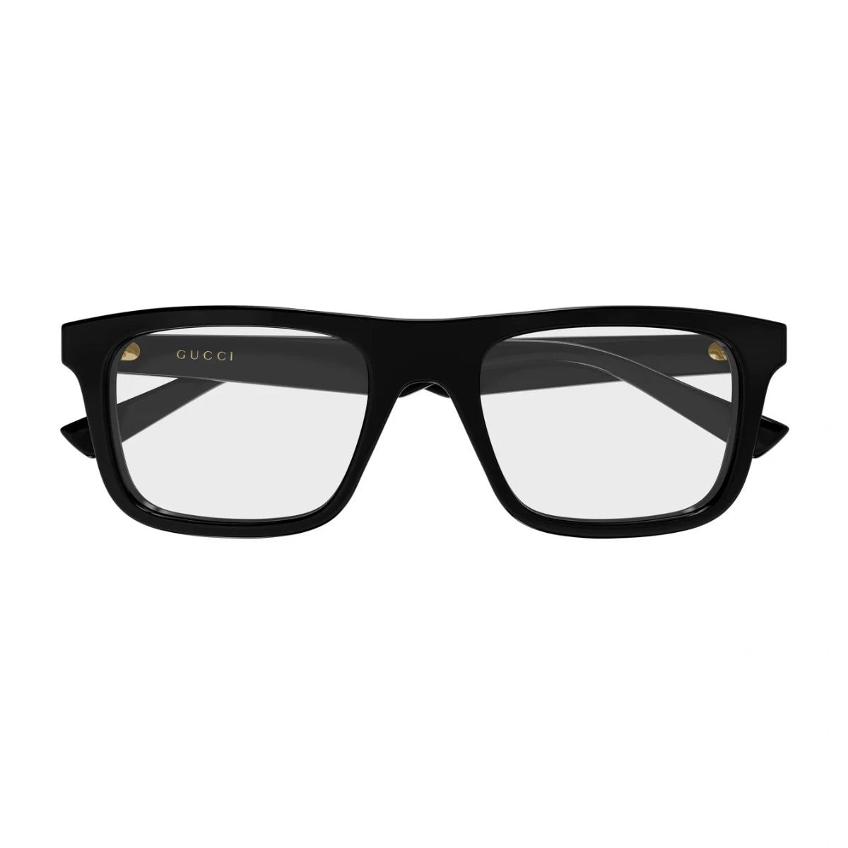 Black Gucci square prescription eyeglasses GG2184O 001 for men women