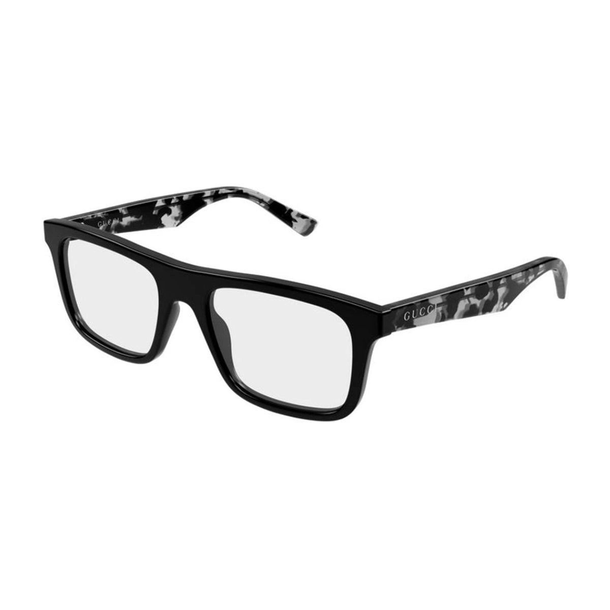 Luxury Gucci prescription eyeglasses GG2184O 008 black acetate optical frame