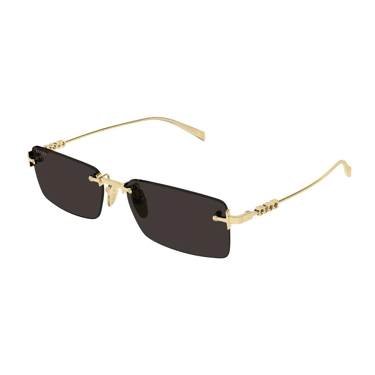 Explore Gucci GG1941S 001 men’s sunglasses with solid grey lenses
