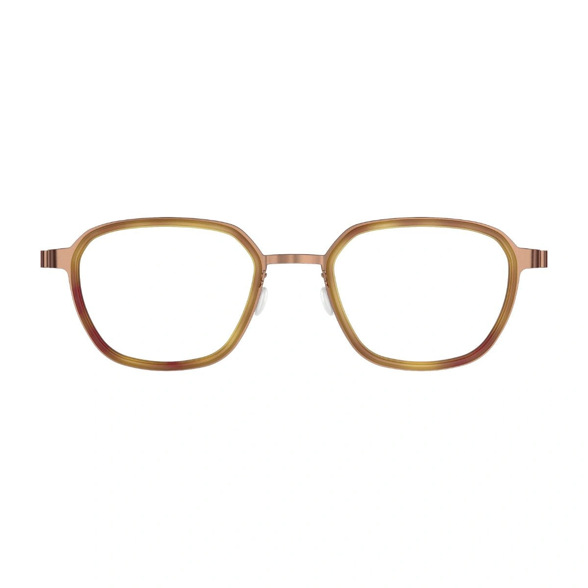 LINDBERG 9772 PU12 lightweight square spectacles with titanium temples