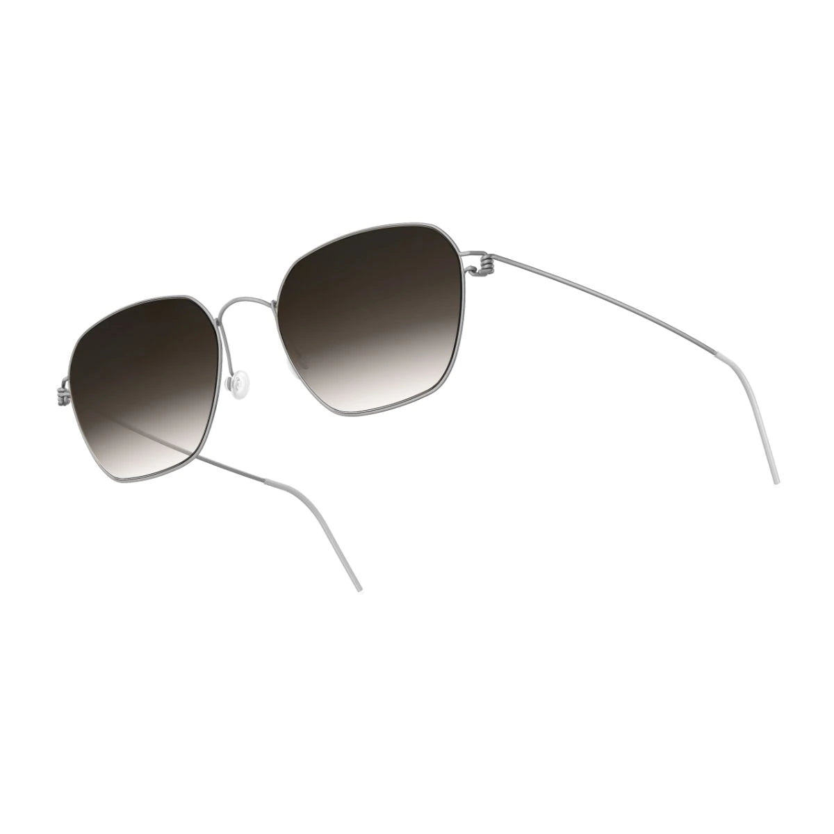 Lindberg unisex shades 8214 054 silver full frame lightweight designer eyewear at Optorium