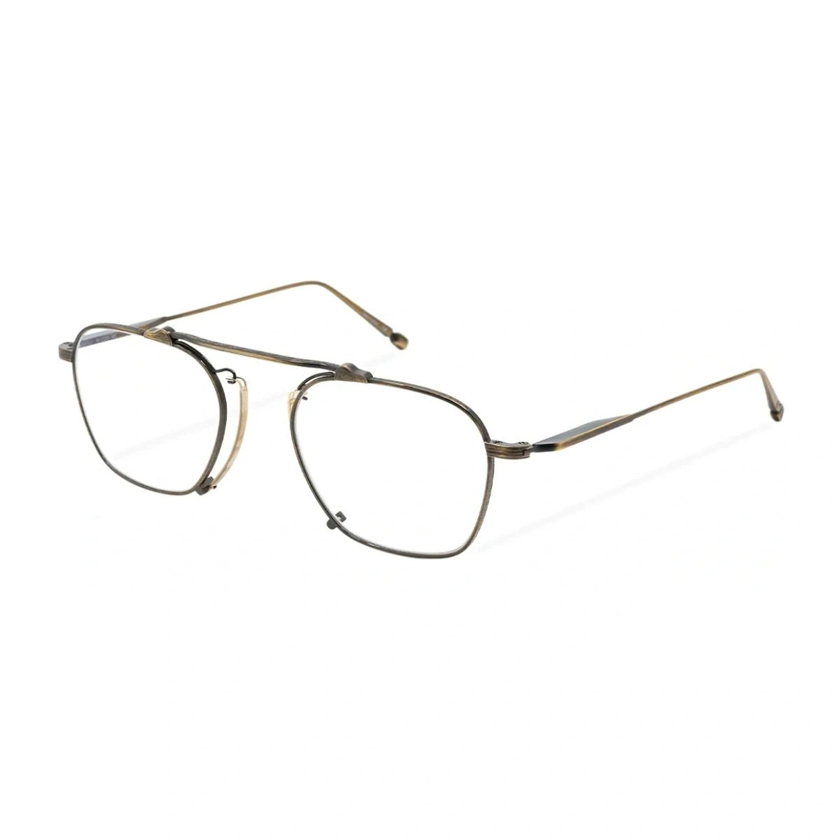 Antique Gold Matsuda M3129 AG Japanese titanium optical frame