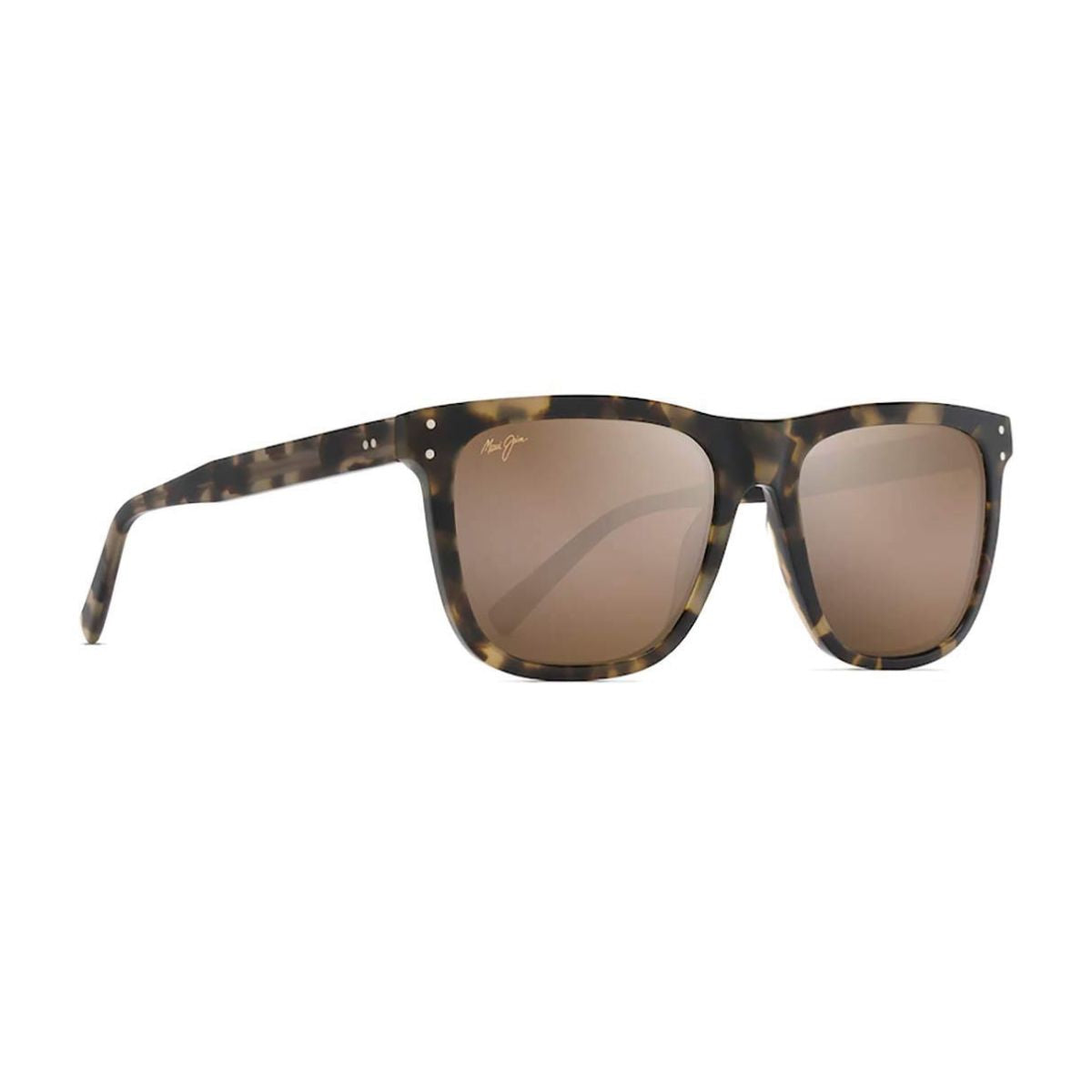 "Shop Online Maui Jim 802 15D Polarized Brown Havana Sunglass For Men's At Optorium"