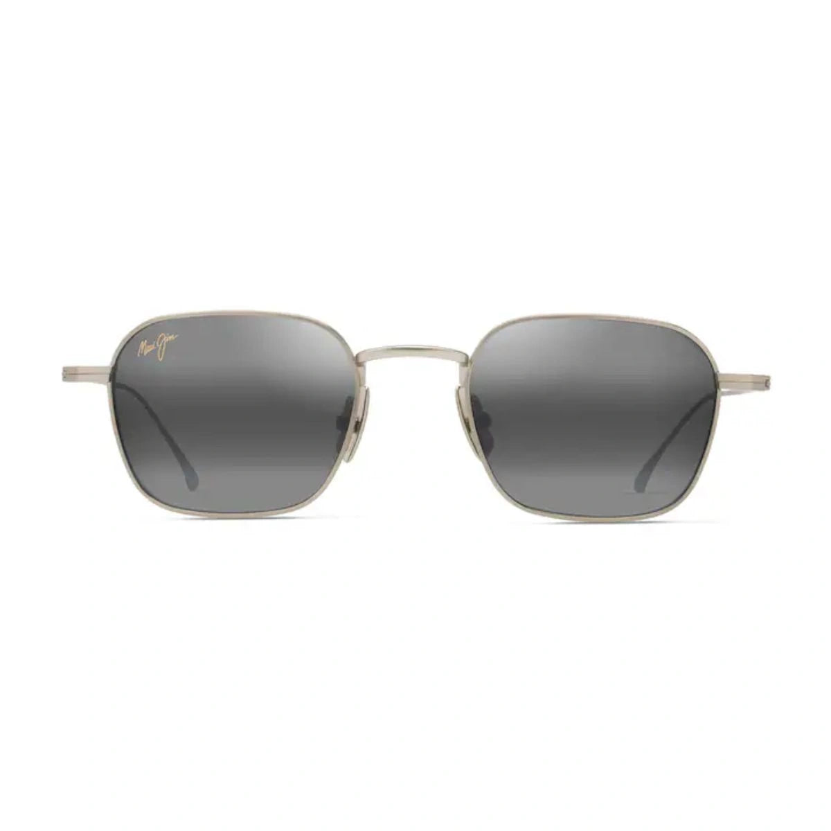 Maui Jim Mekala MJ0690S-001 titanium polarized square sunglasses