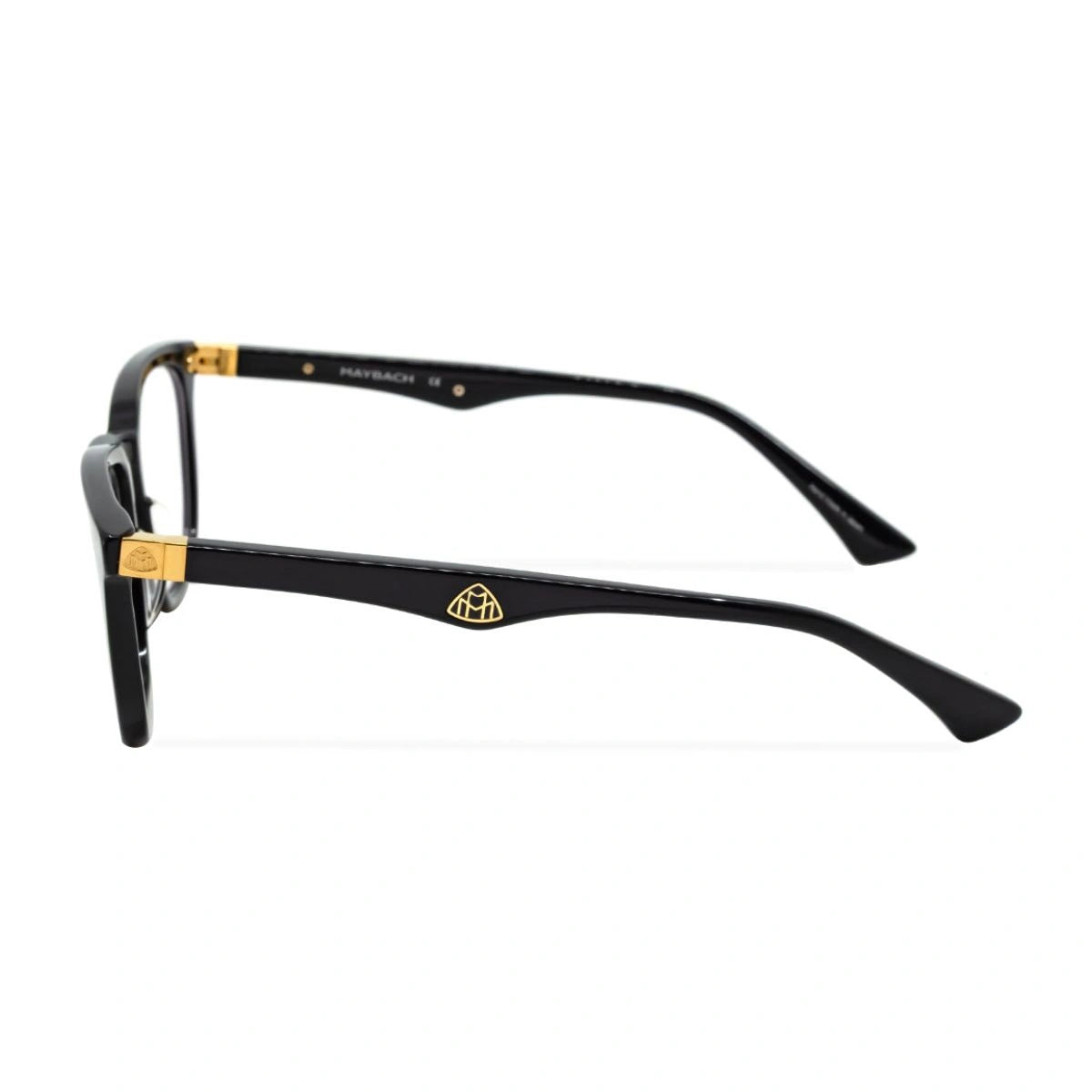 Stylish Maybach G-AB-Z26 square optical frame with signature temple logos