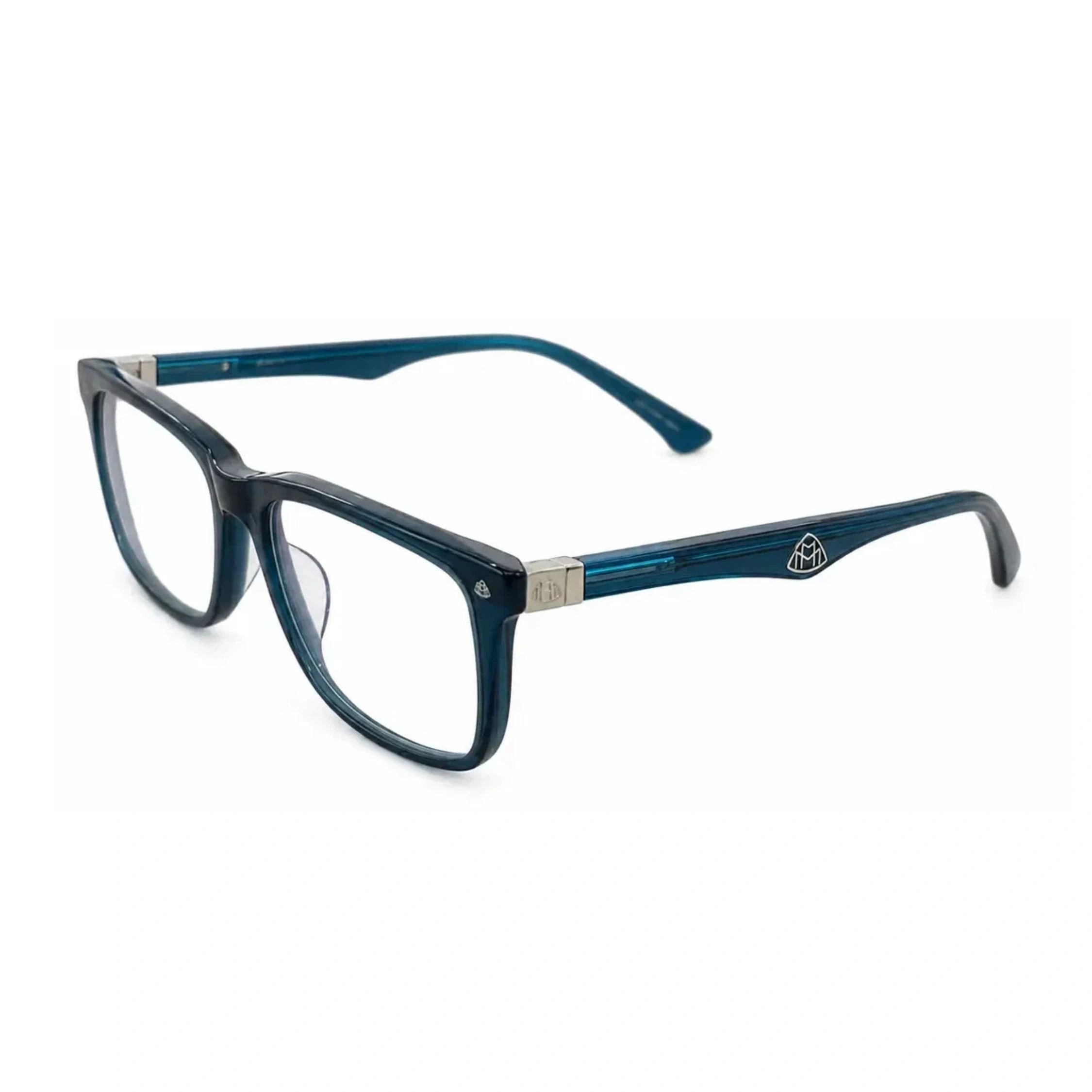 Maybach Metropolitan II P-ABF-Z26 transparent blue optical frame view