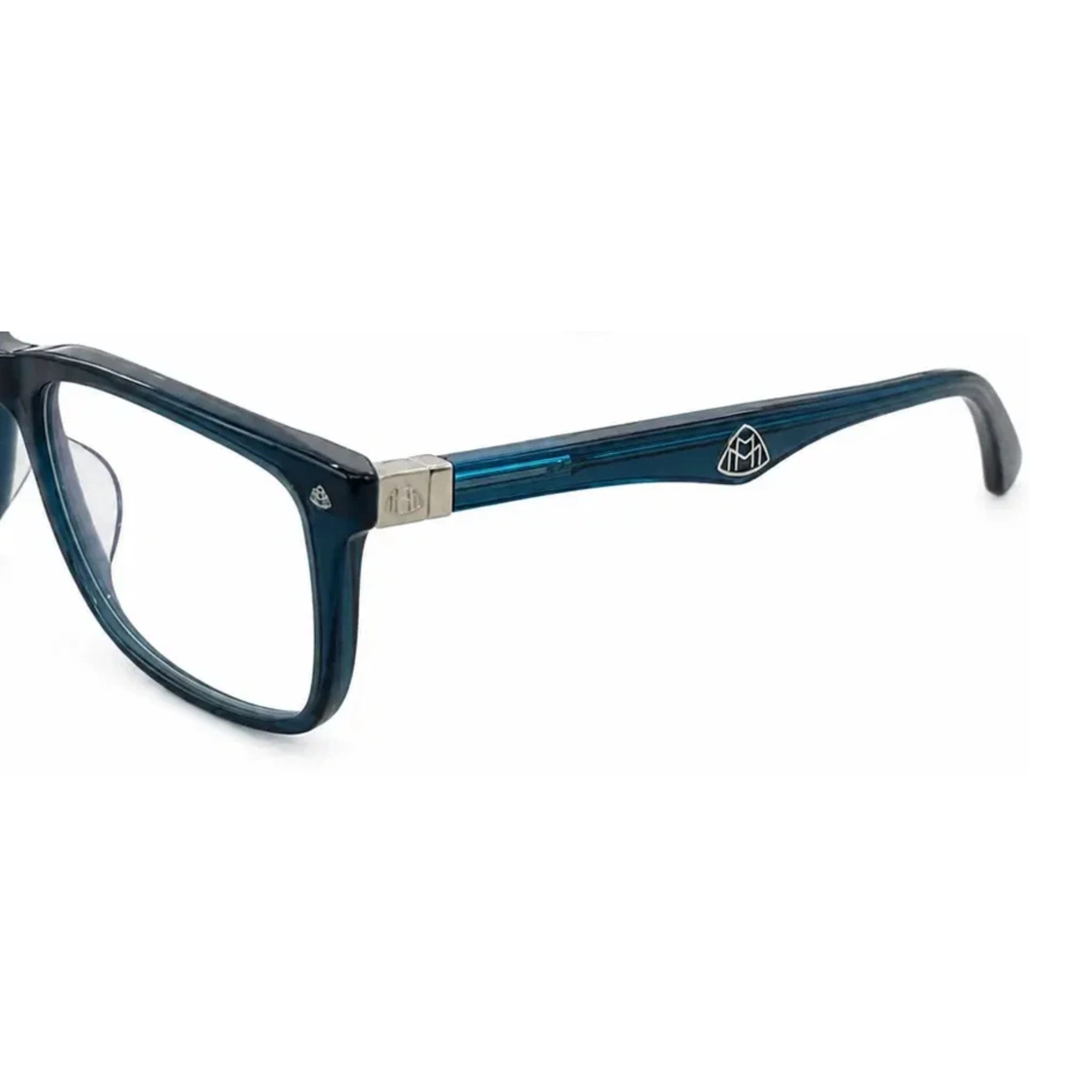 Luxury Maybach Metropolitan II transparent blue optical spectacles