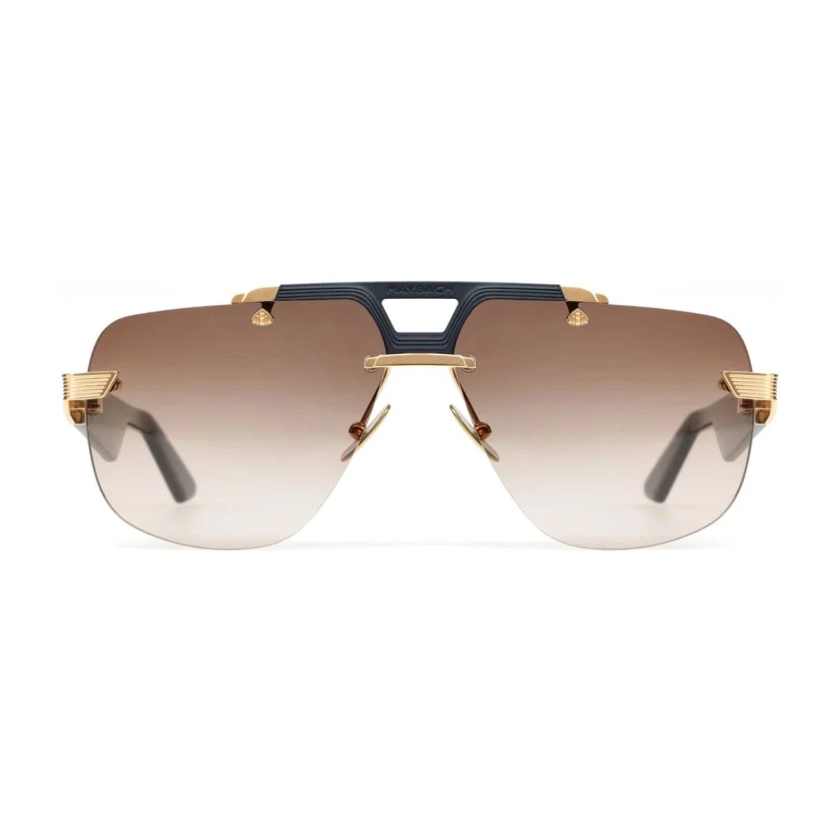 Premium Maybach MG/B-ABL-Z67 unisex sunglasses with brown gradient lenses