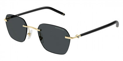 ""Experience style and protection with Mont Blanc MB0270S Square Sunglasses for Men at Optorium. These top branded sunglasses feature dark grey lenses and a classic square shape for the ultimate eyewear upgrade."