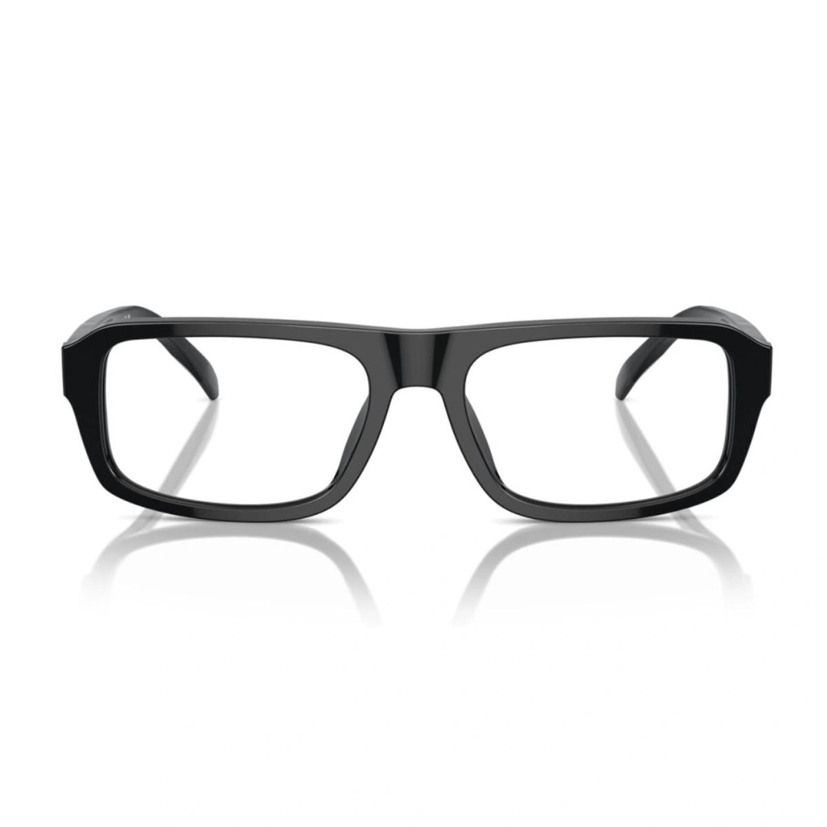 Michael Kors MK4122U Rioja black rectangle eyeglasses for men