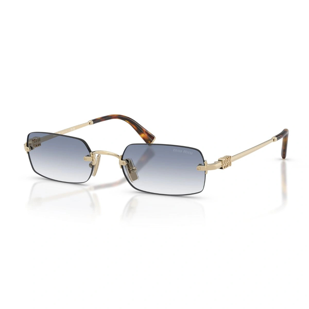 Women’s Miu Miu rectangle UV protection luxury eyewear