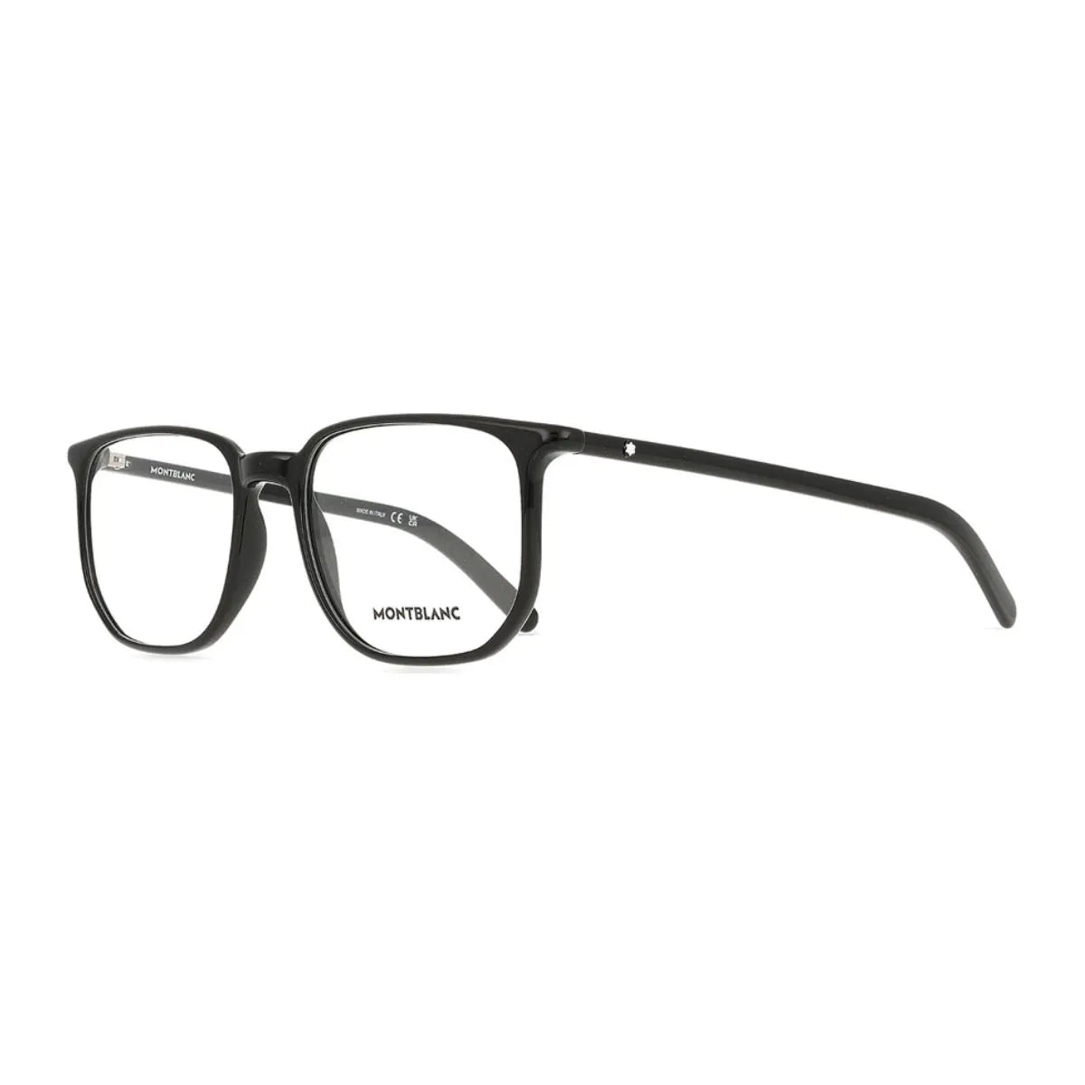 Stylish Mont Blanc men’s square eyeglasses MB0388O 001 in black colour frame at Optorium