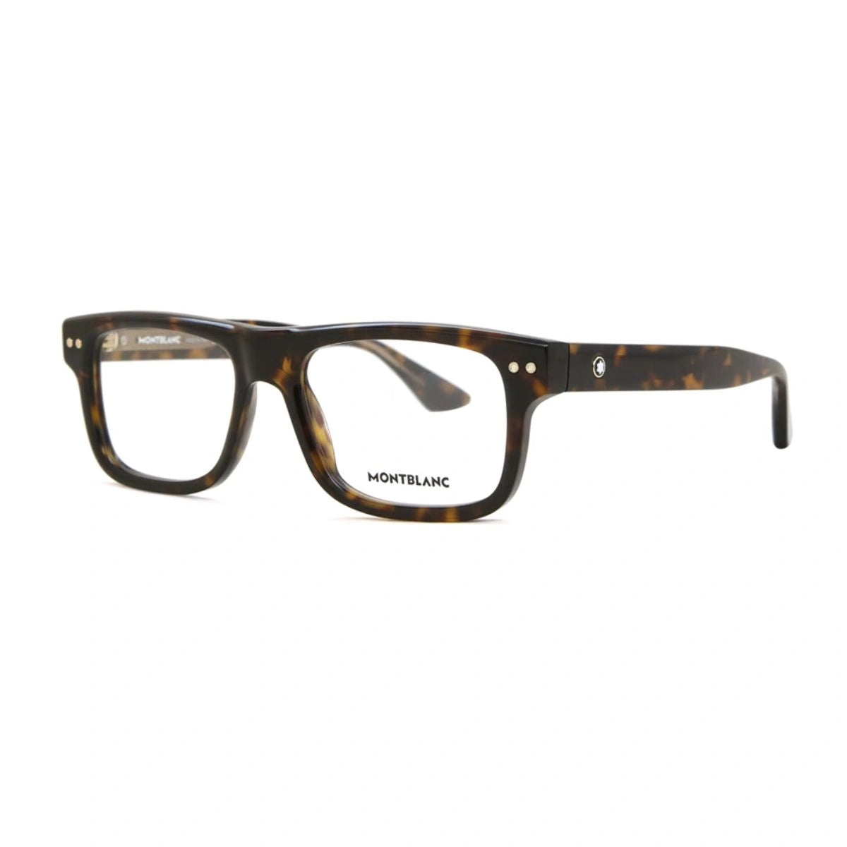 Dark Havana Montblanc optical frame for everyday styling
