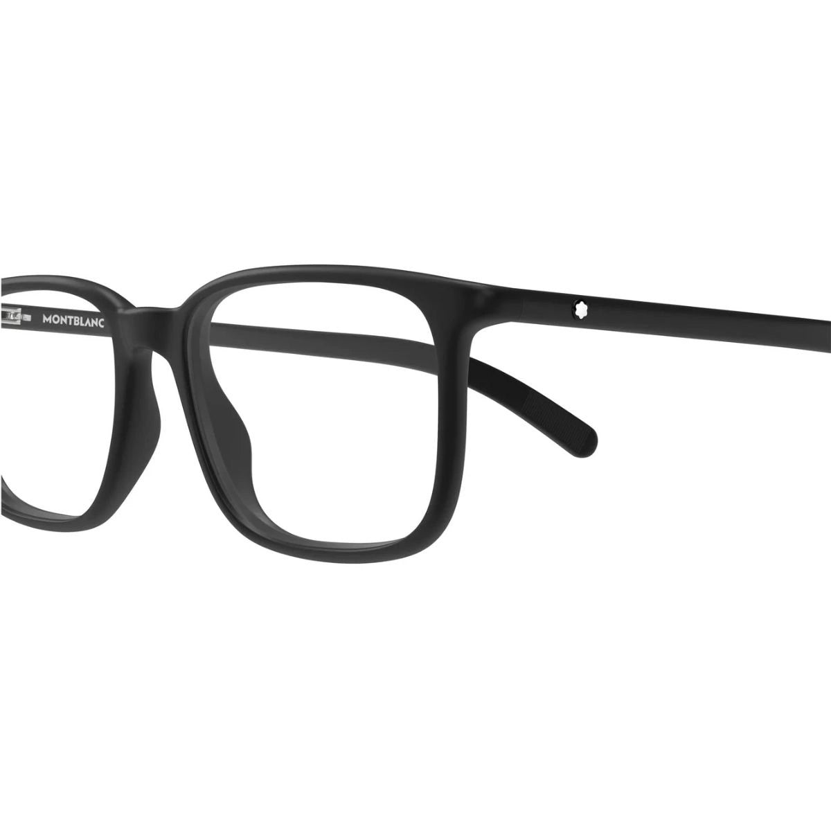 Montblanc MB0328O 005 rectangle frames with iconic temple emblem