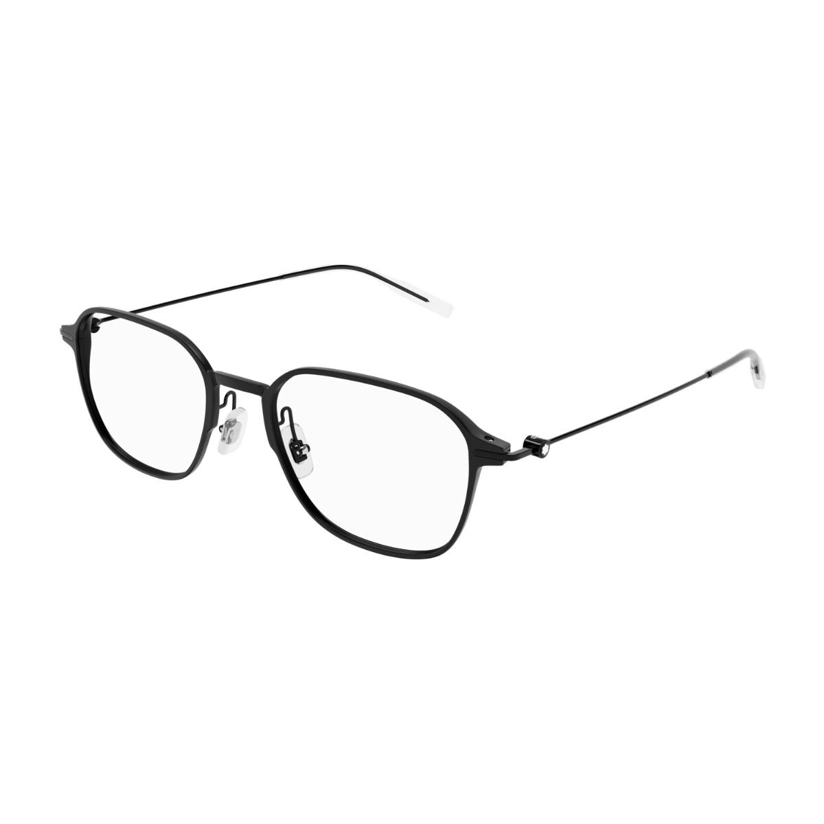 Authentic Montblanc MB0358O 002 prescription black metal optical spectacles