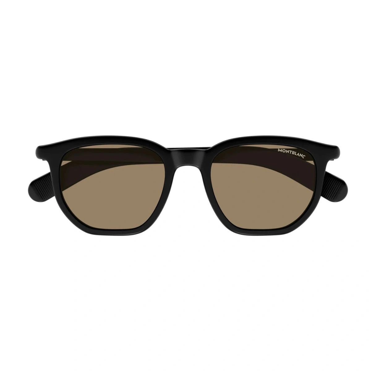 Introducing Montblanc MB0352S 007 matte black square sunglasses for men