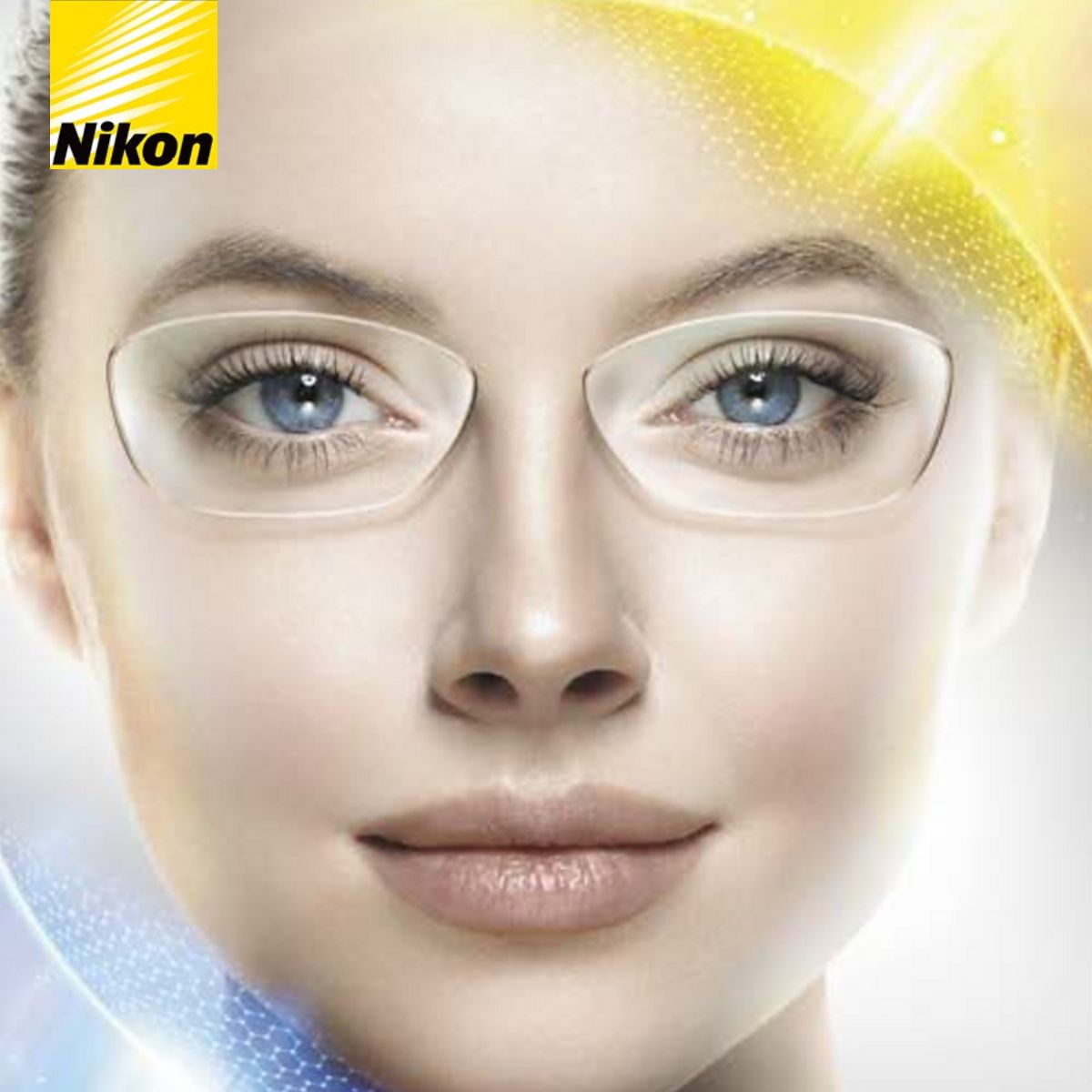 Nikon AS Single Vision Lenses Pure Blue UV