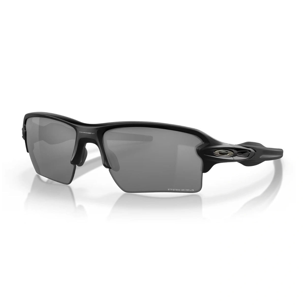 Premium Oakley Flak 2.0 Matte Black Half Rim Sports Sunglasses Unisex