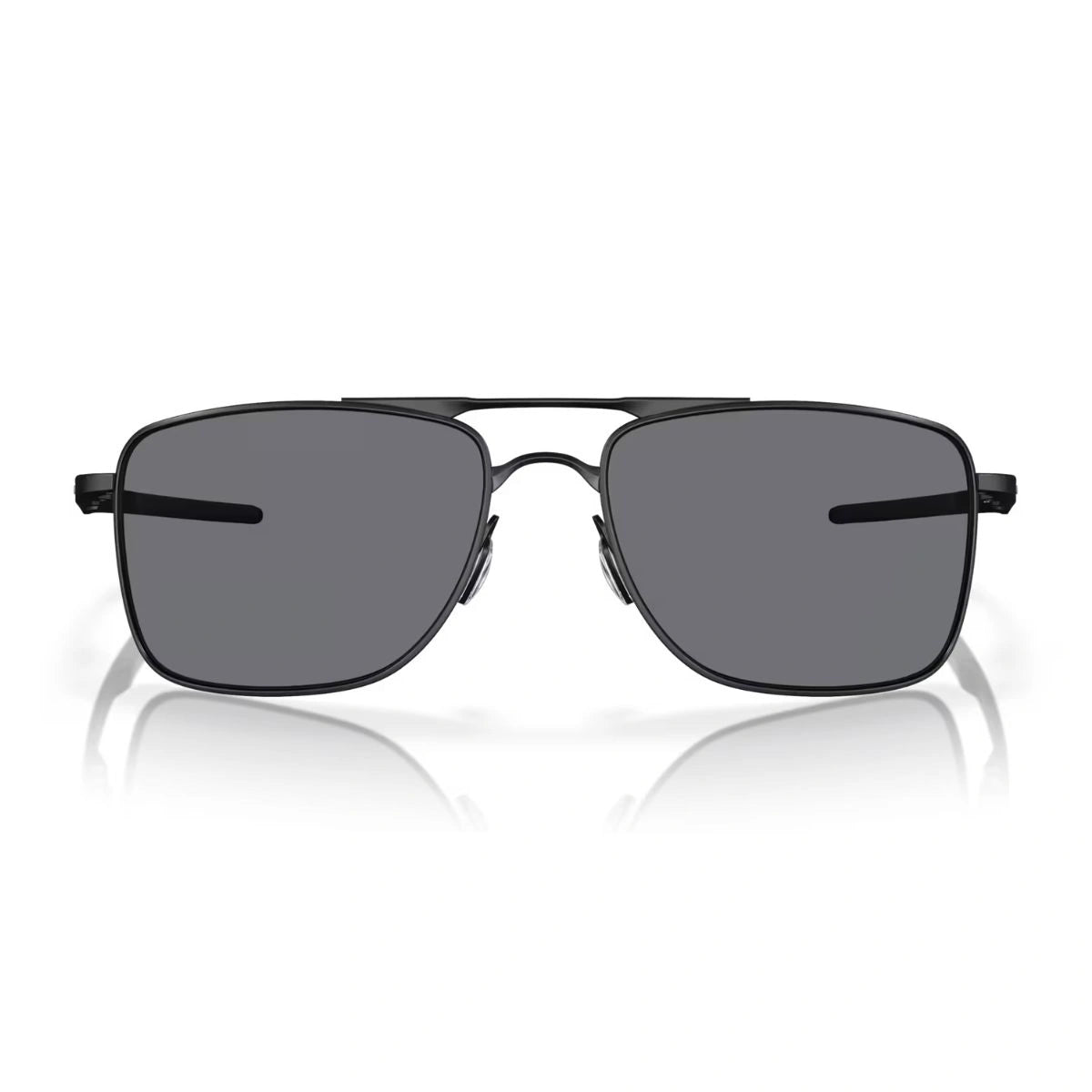 Explore Oakley Gauge 8 OO4124-0162 matte black grey lens sunglasses unisex