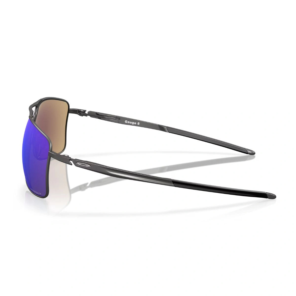 Experience Oakley OO4124-0662 C-5 alloy pilot sunglasses with Prizm lenses