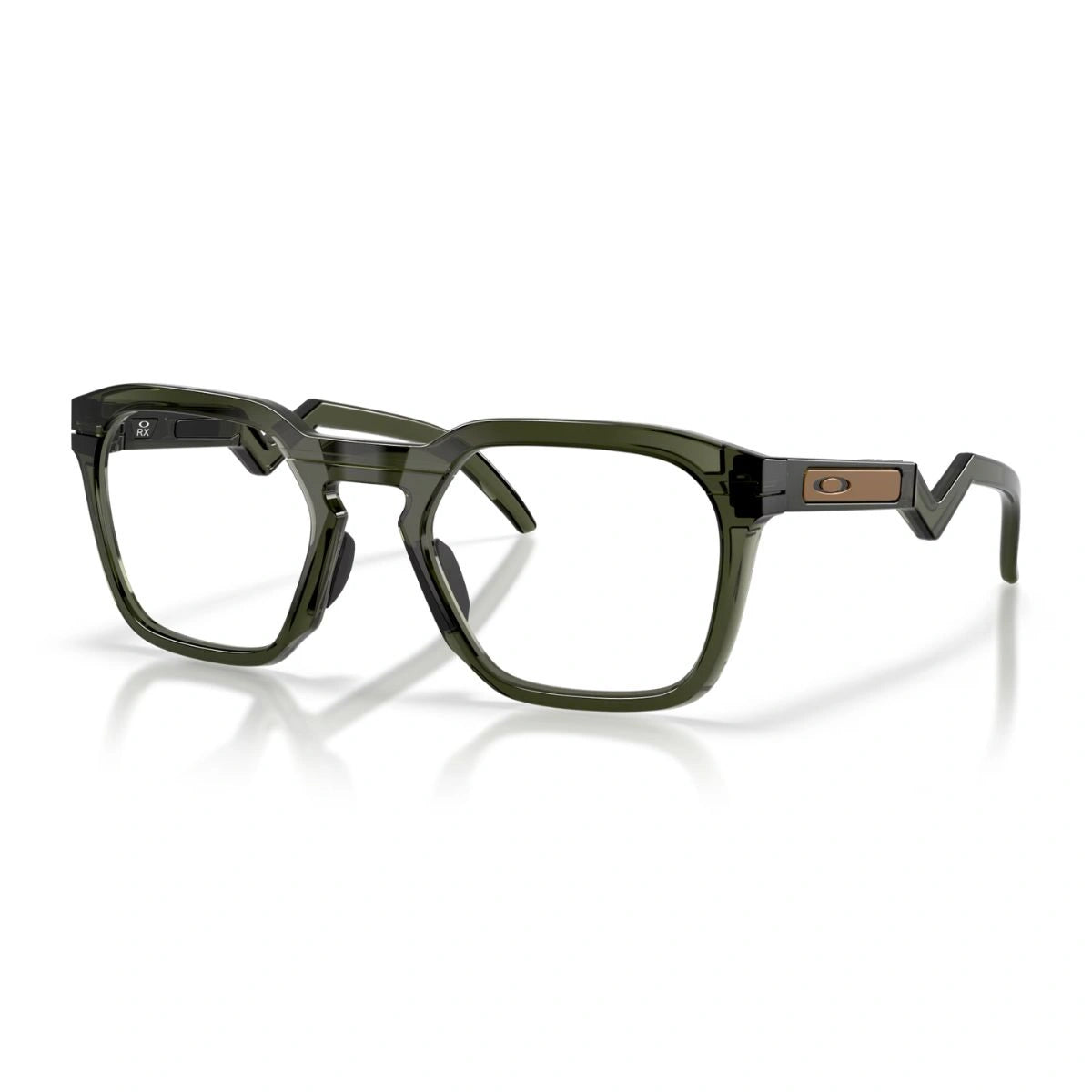 Shop Oakley HSTN SQ RX OX8208-0352 Olive Ink Designer Prescription Frame