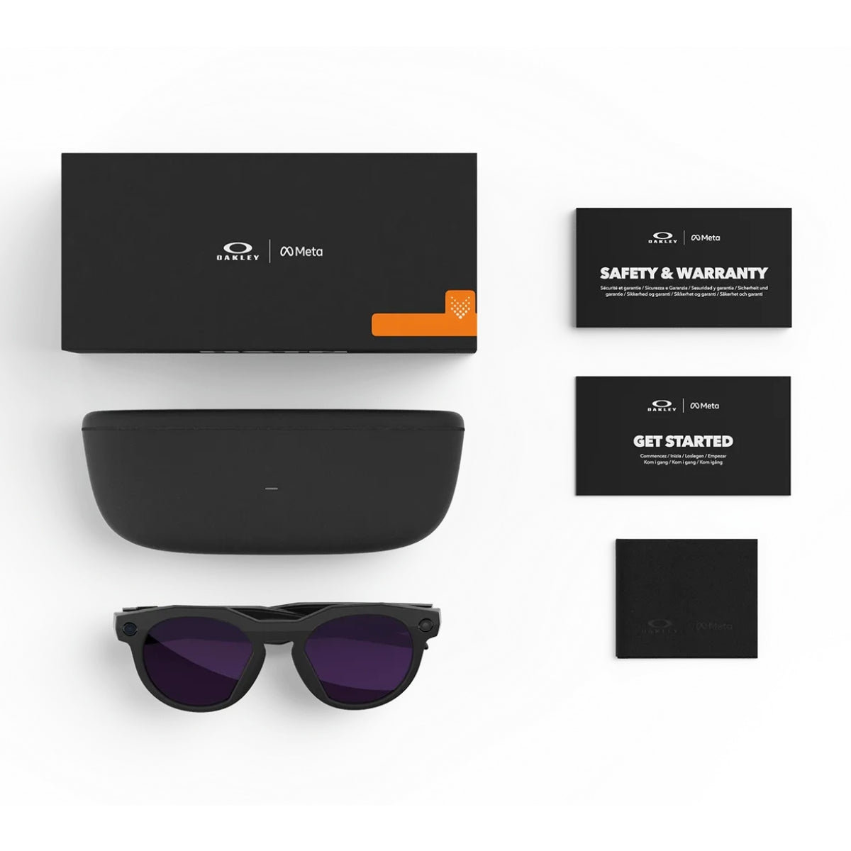 "Oakley Meta HSTN smart glasses India featuring Meta AI camera and audio controls"