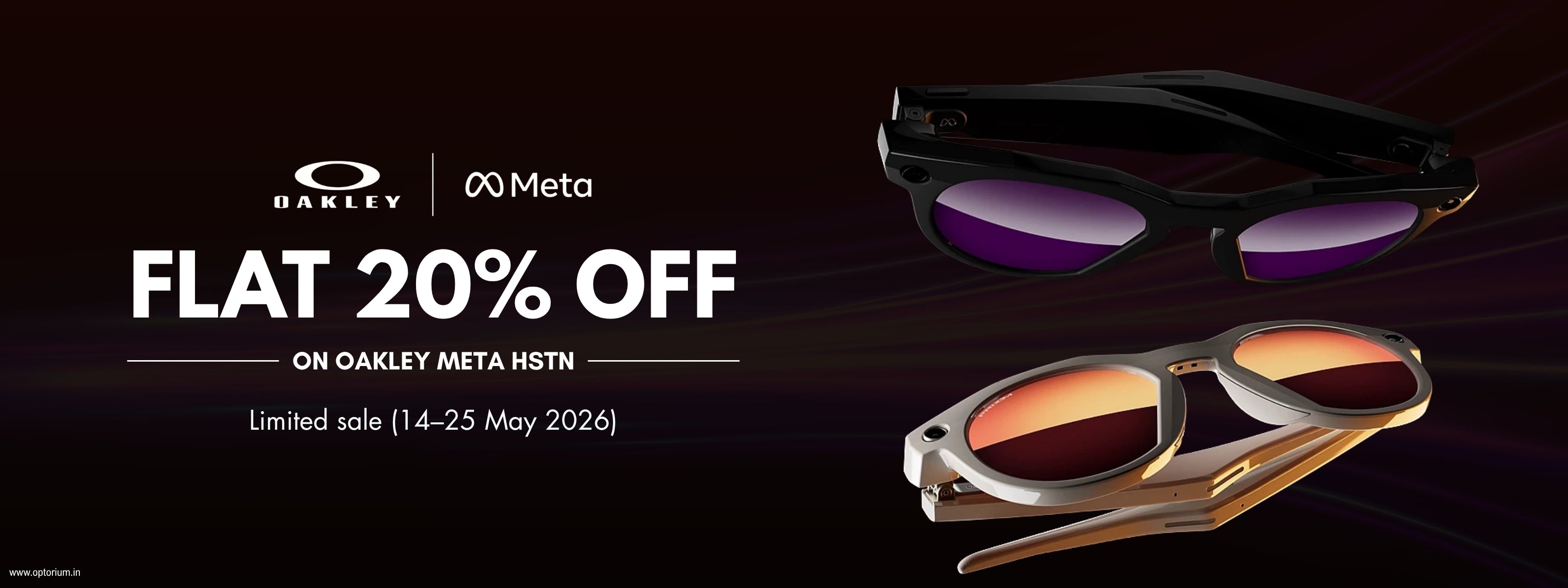 Best offers on Oakley Meta HSTN in online | Optorium