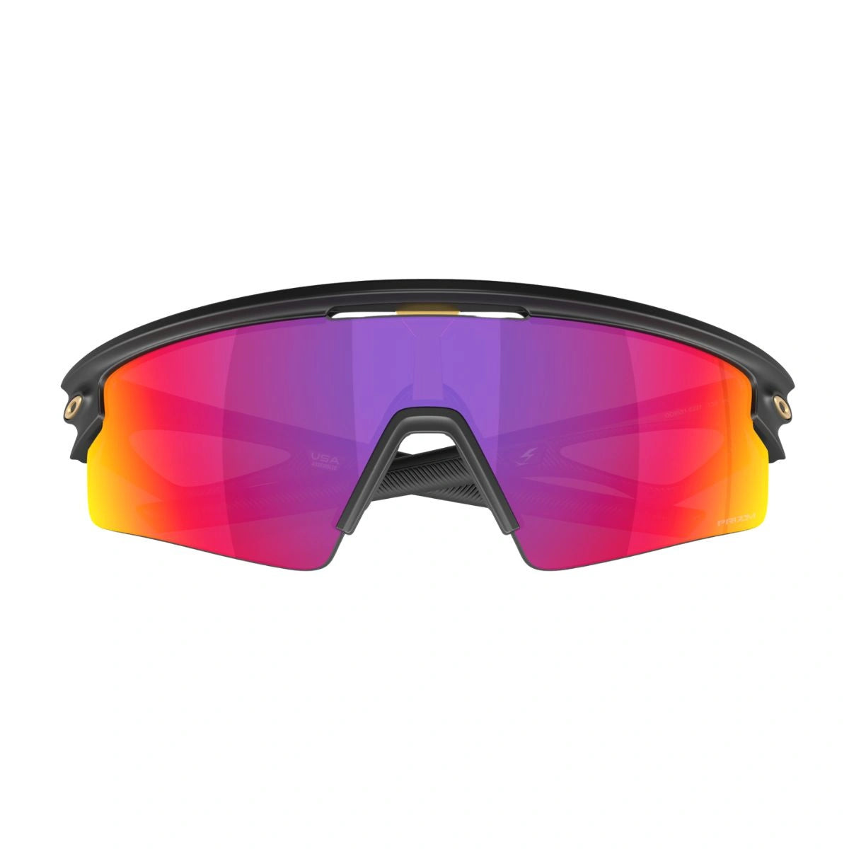 Stylish Oakley OO9531-0237 sports sunglasses with matte black O Matter frame