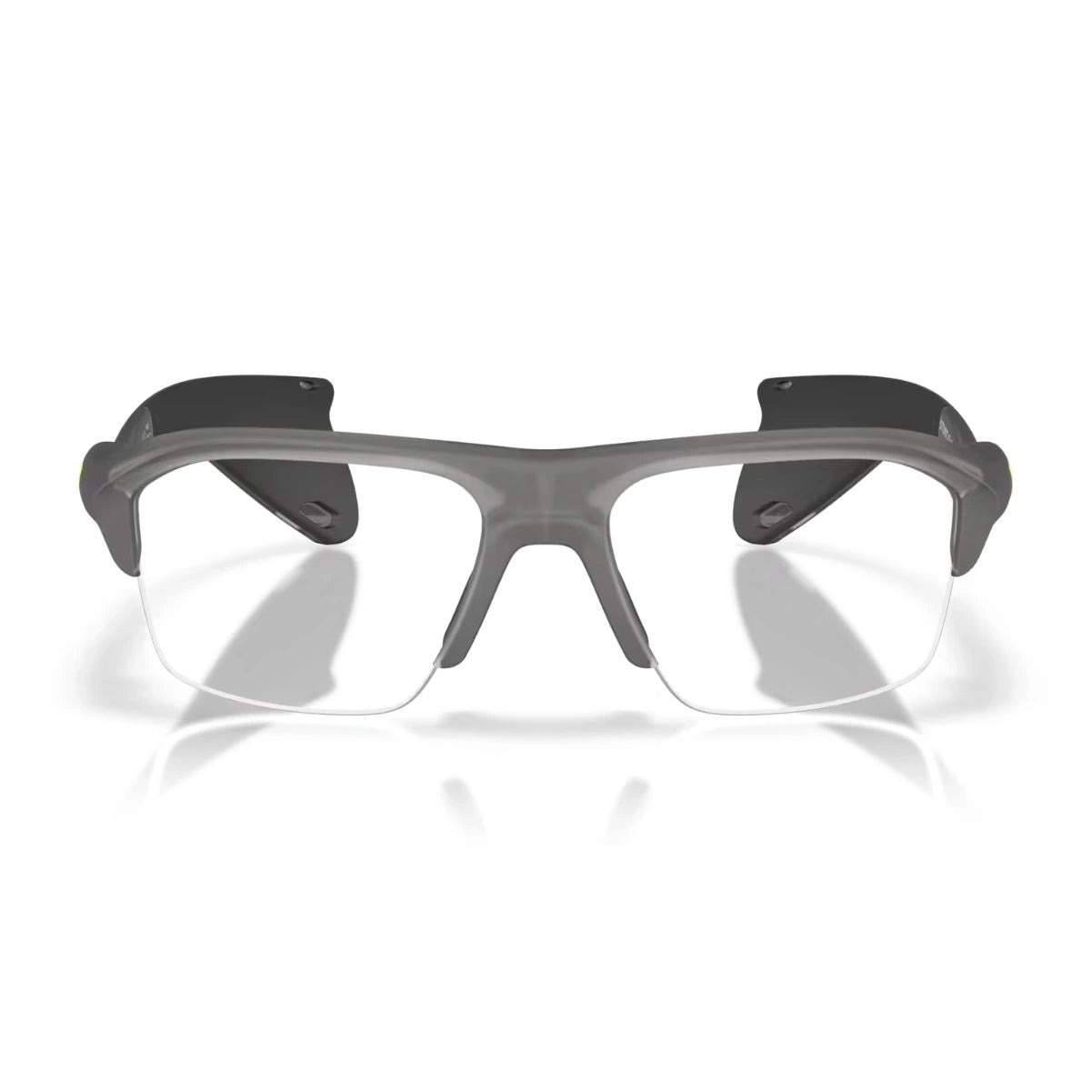 Oakley Stunt Glider OX8198 02 Satin Grey Smoke rectangle eyeglasses