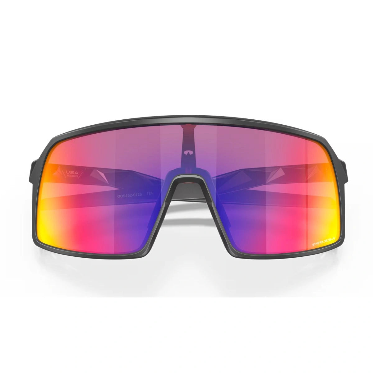 Upgrade Oakley Sutro sports eyewear with matte black Prizm Road lenses