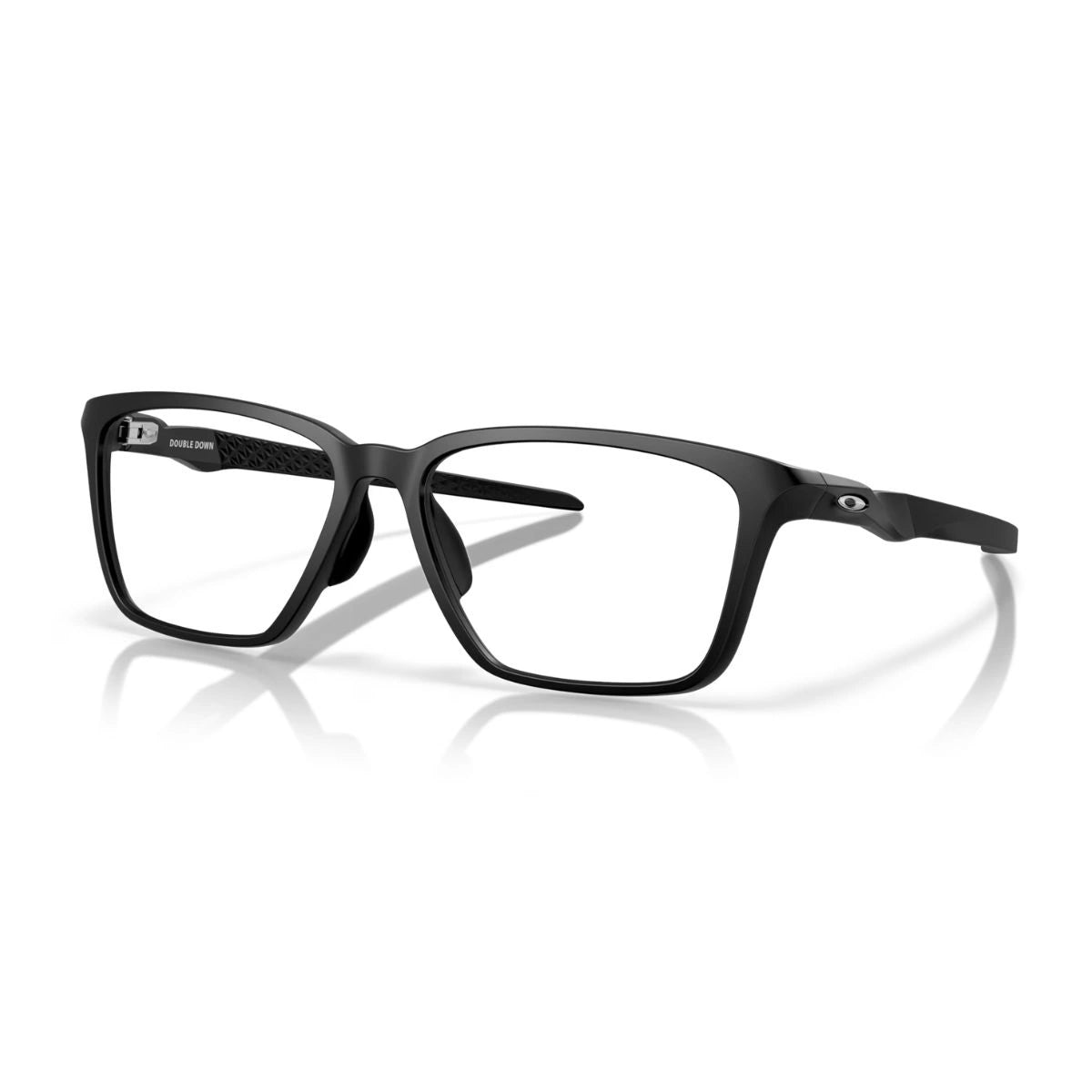 Oakley Double Down square RX eyeglasses with O Matter frame