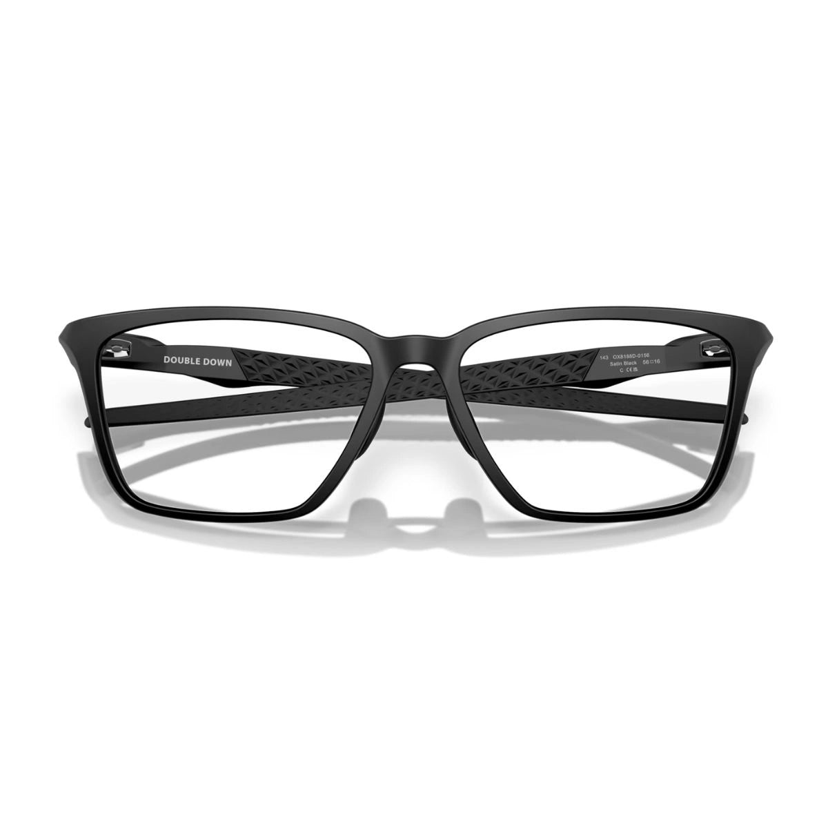 Authentic Oakley Double Down RX optical frame front angle view