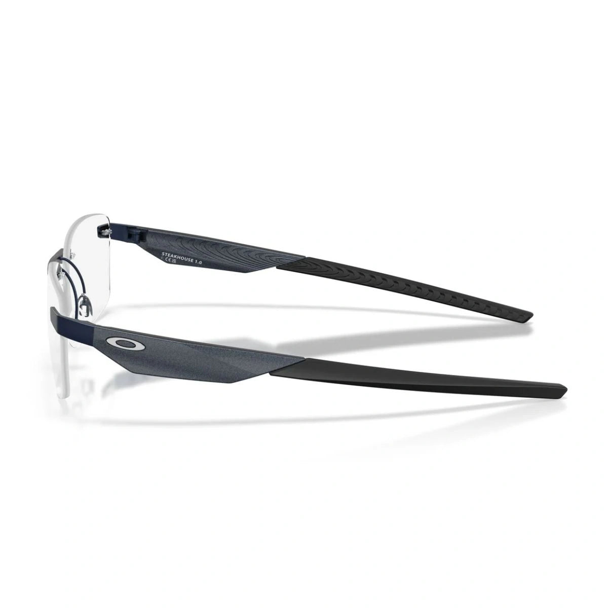 Oakley OX3126-0357 men's prescription eyeglasses with O logo detail