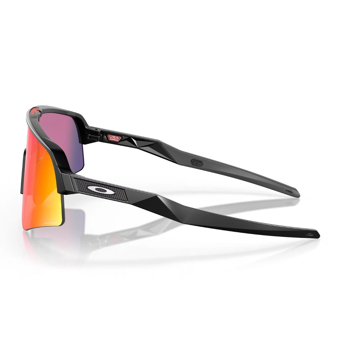 Oakley performance eyewear shield design matte black frame