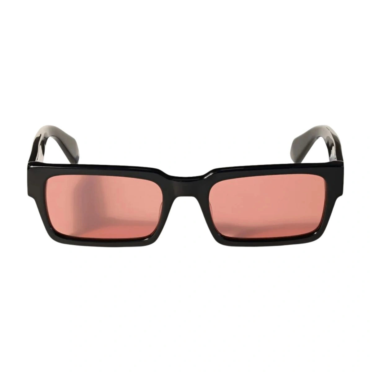 Off-White Huntington OW1032 1025 black sunglasses with burgundy lenses