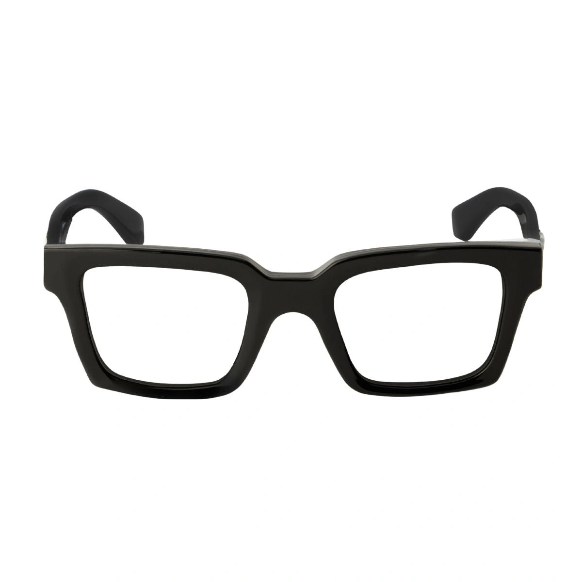 Authentic OFF-WHITE OW9000 clip-on square sunglasses for unisex wear