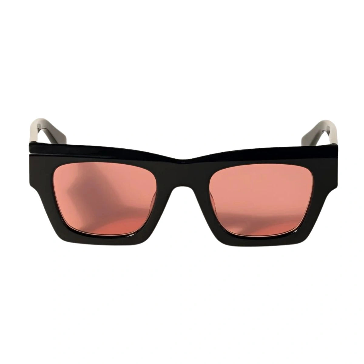 Off-White DAVIE unisex designer sunglasses in black acetate