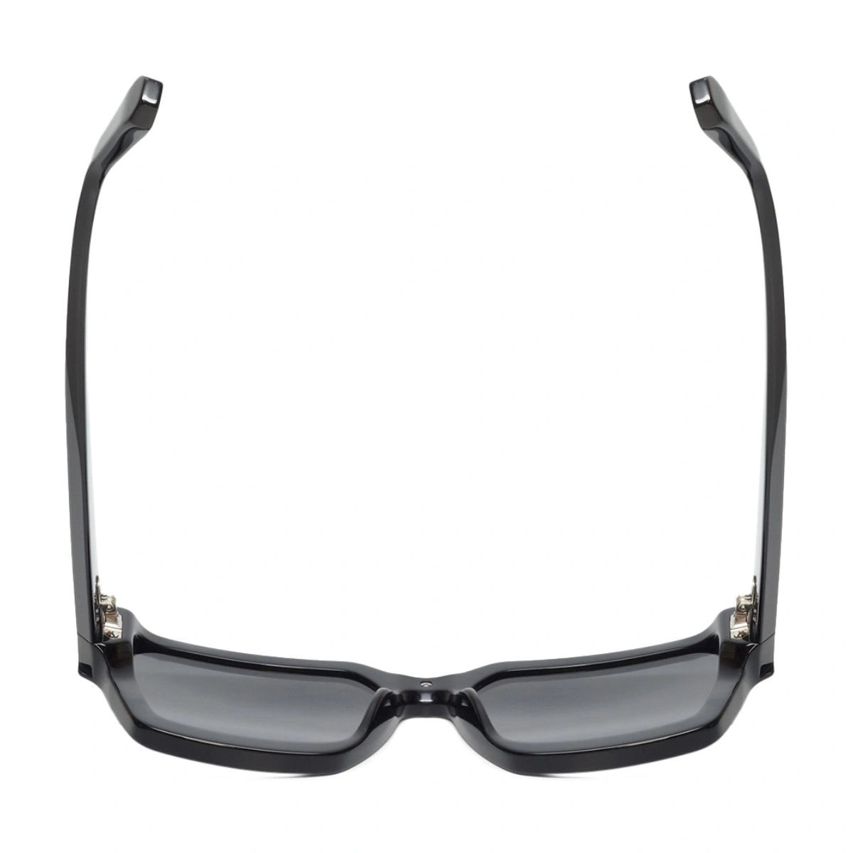 Bold Square SPP005 700X Designer Eyewear with Metal Corner Accents