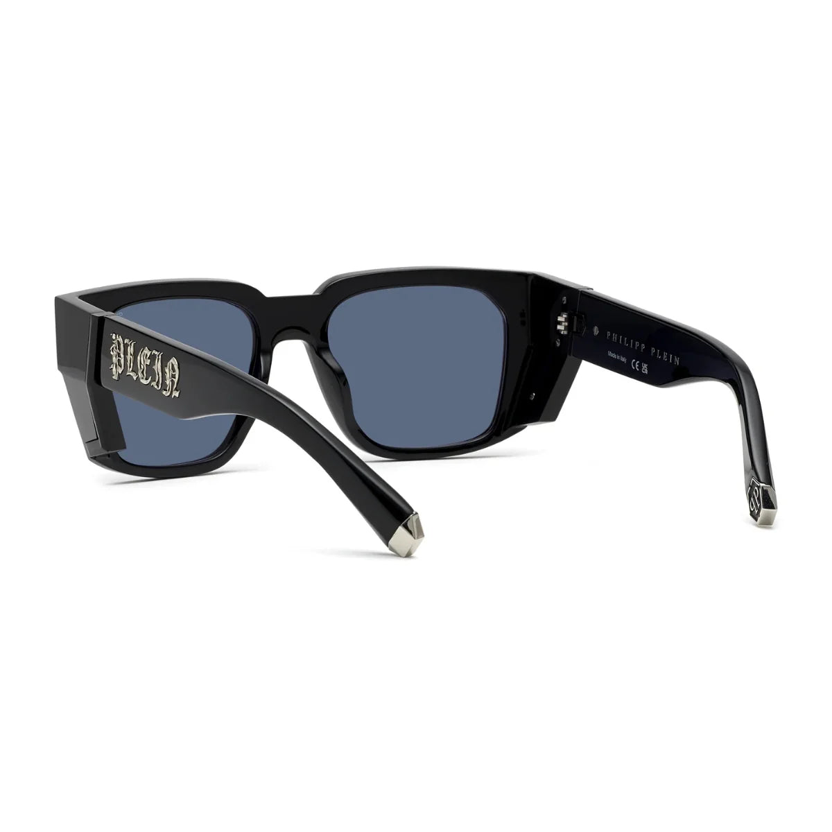 Philipp Plein master goggles SPP130 700Y black colour full frame luxury eyewear online at Optorium