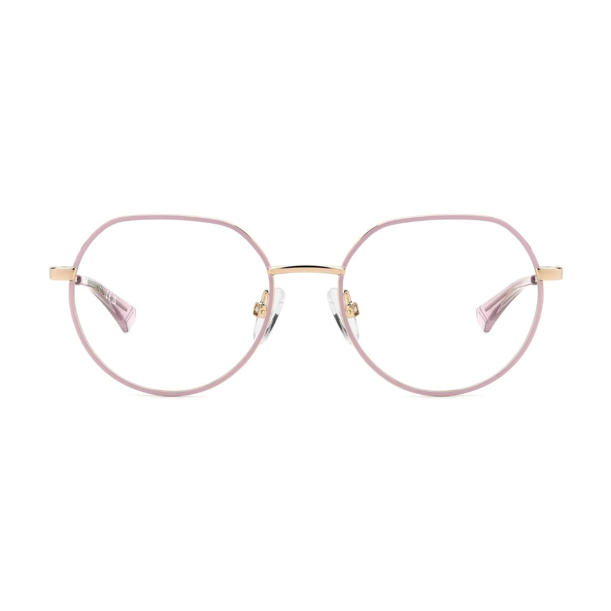 Polaroid PLD D839 EYR round rose gold pink frame teenagers eyewear