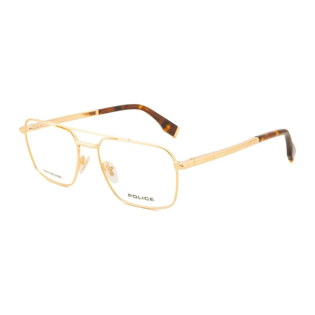 Police Elite 1 VPLR67K 0300 Havana and gold temple optical frame at India
