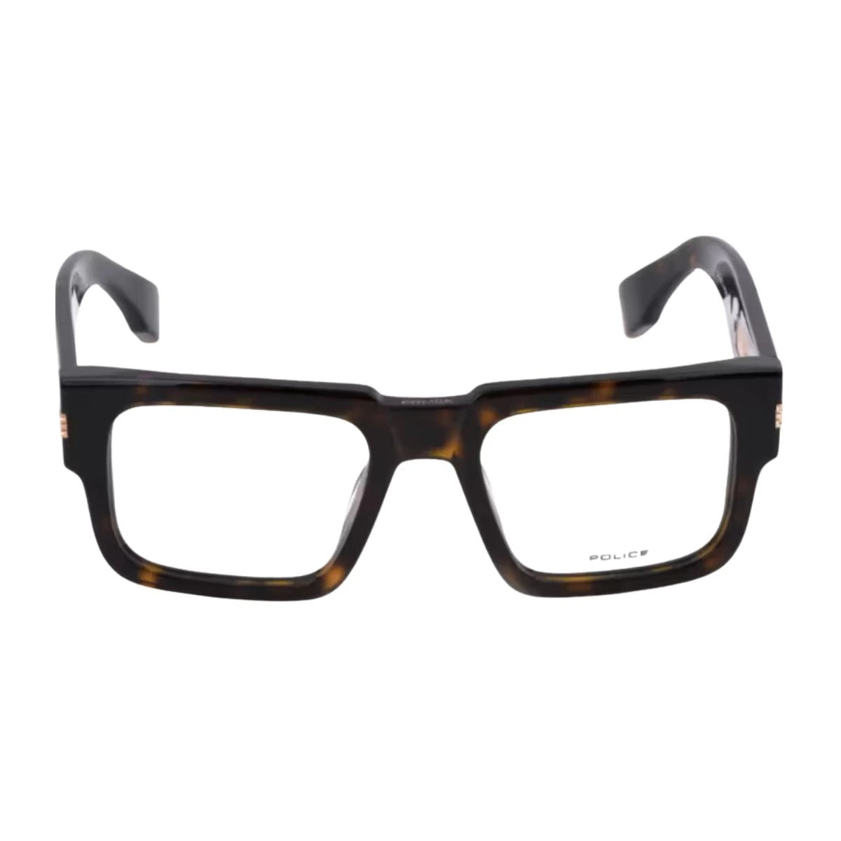 Police VPLP18K 0722 havana full frame eyeglasses men at Optorium