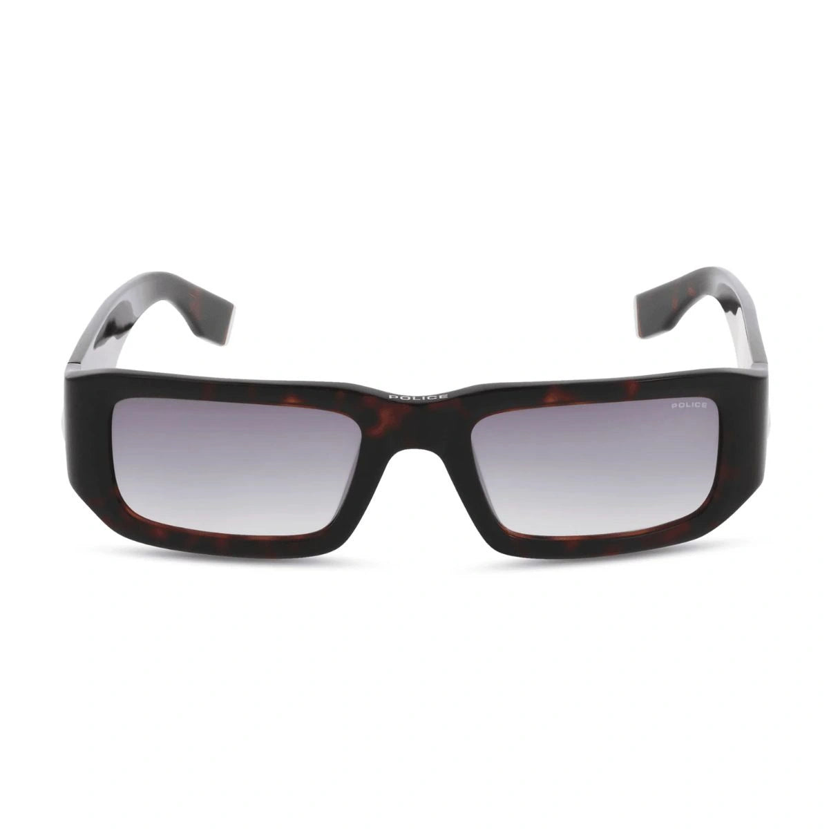 Police GOAT 6 SPLR82K 0722 Dark Havana Rectangle Sunglasses for Men