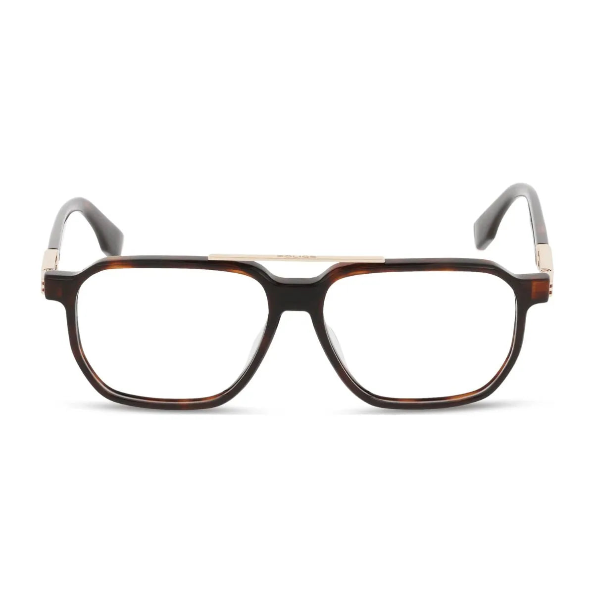 Police Mercury 6 Frame VPLR70K 01AY Havana full frame men's eyeglasses at Optorium India